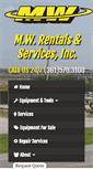 Mobile Screenshot of mw-rentalsservices.com